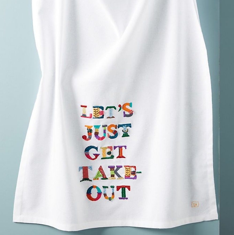 NIB Yolanda Andres Dish Towel